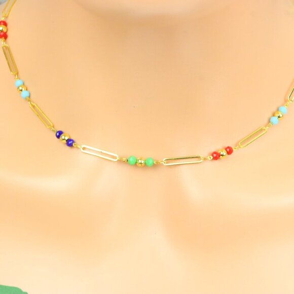 "Minimalist Necklace – Timeless, Elegant Jewelry for Her, MAR091150 - Picture 1 of 10